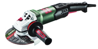 6" Angle Grinder - 9,600 RPM - 14.6 AMP w/Electronics, Non-Lock Paddle, Rat Tail